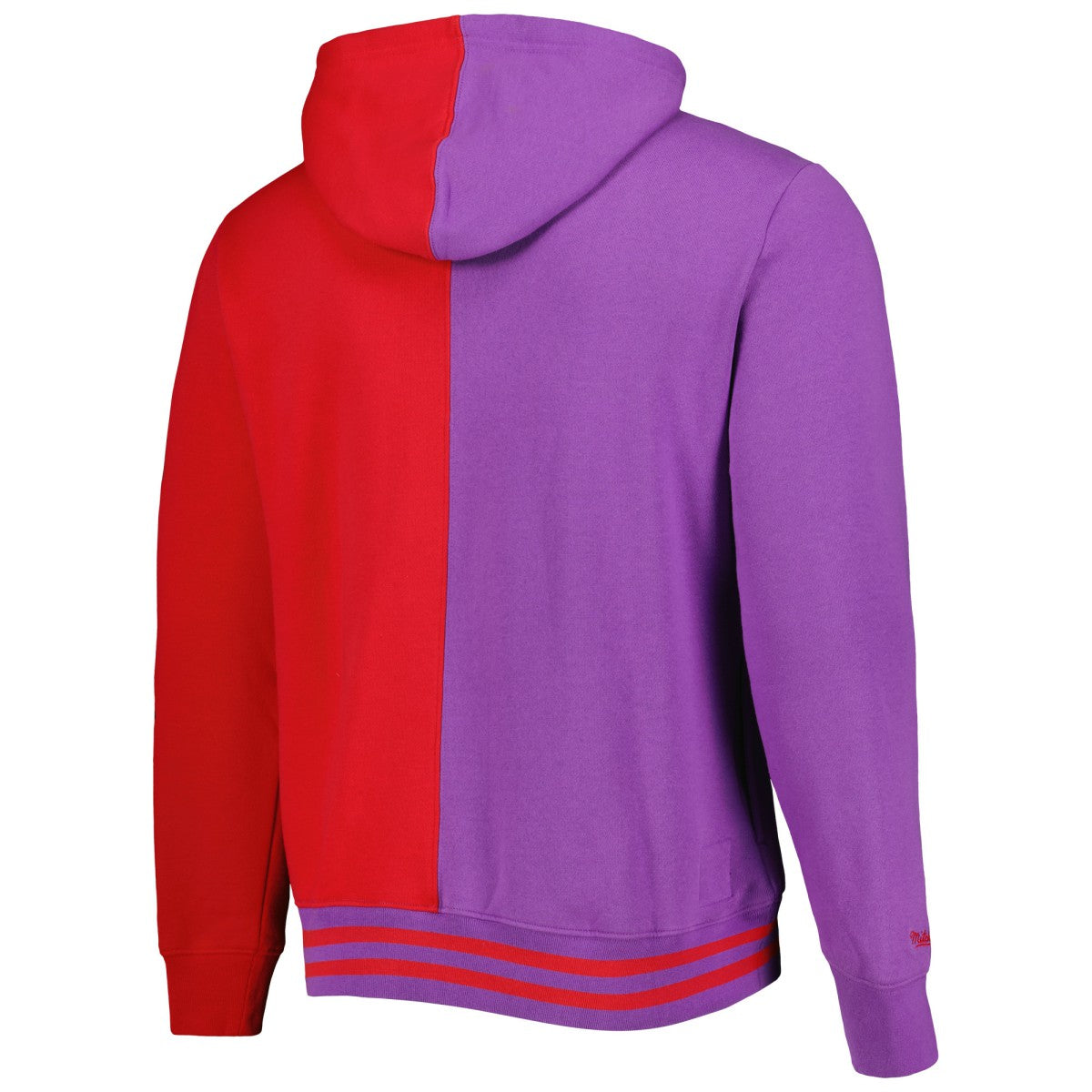 Toronto Raptors Big & Tall Hardwood Classics Split Pullover Hoodie - Purple/Red online