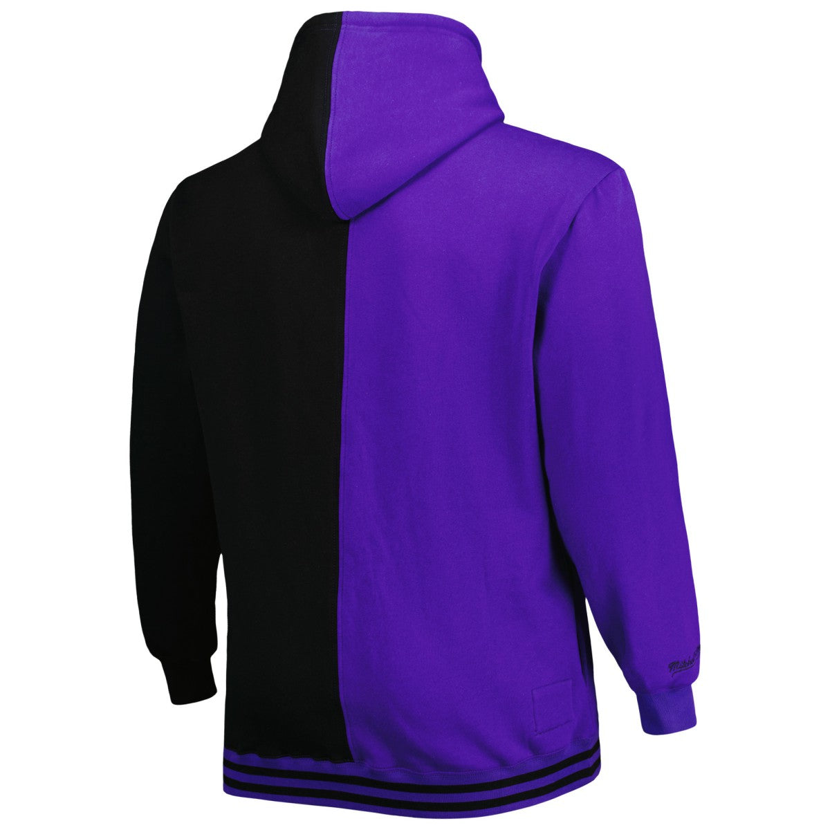 Phoenix Suns Big & Tall Hardwood Classics Split Pullover Hoodie - Purple/Black discount