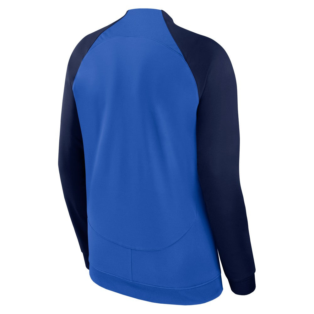 Club America Male Youth 2023/24 Academy Pro Anthem Fitted Raglan Performance Full-Zip Jacket - Blue for sale