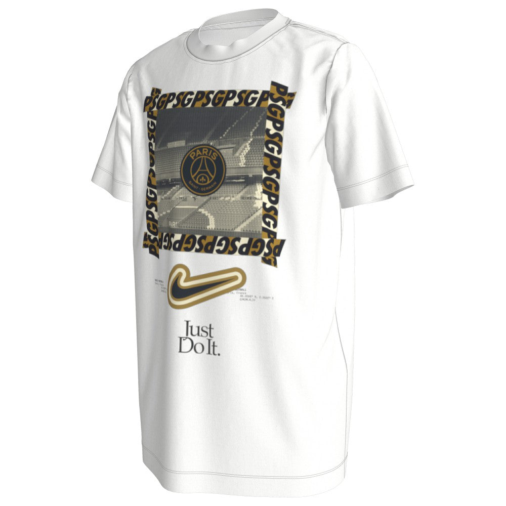 Paris Saint-Germain Youth DNA T-Shirt - White online