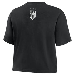 USWNT Youth Futura T-Shirt - Black cheap