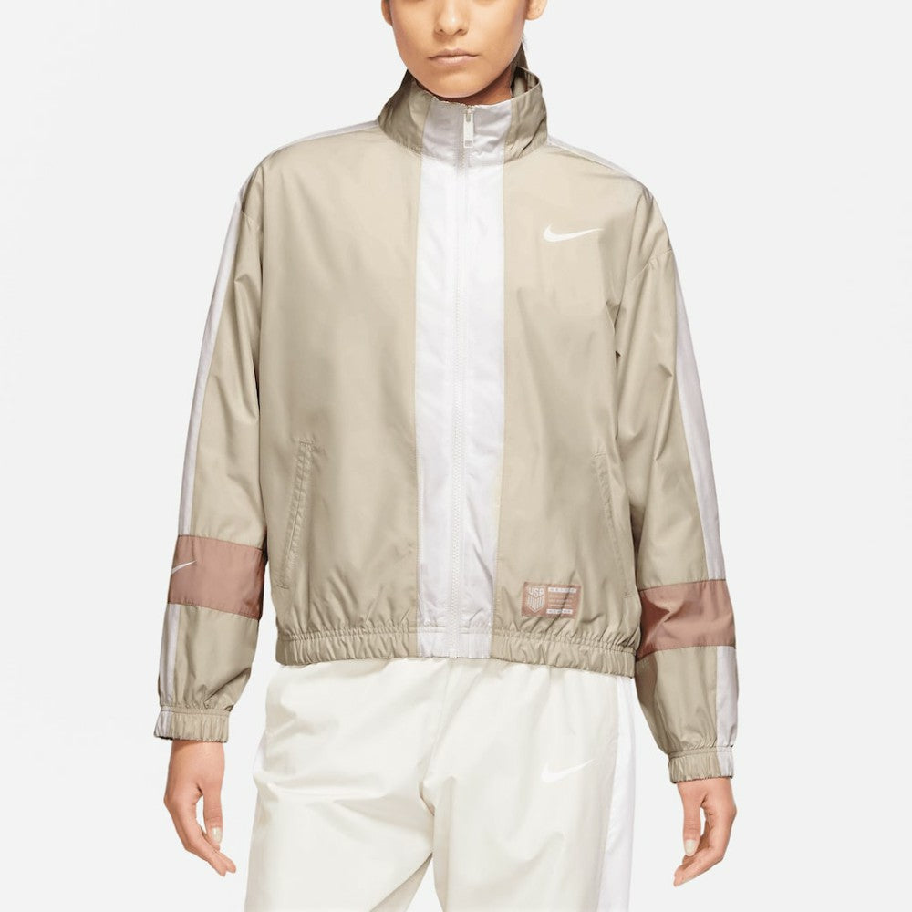 USMNT Women's Essential Full-Zip Jacket - Tan online