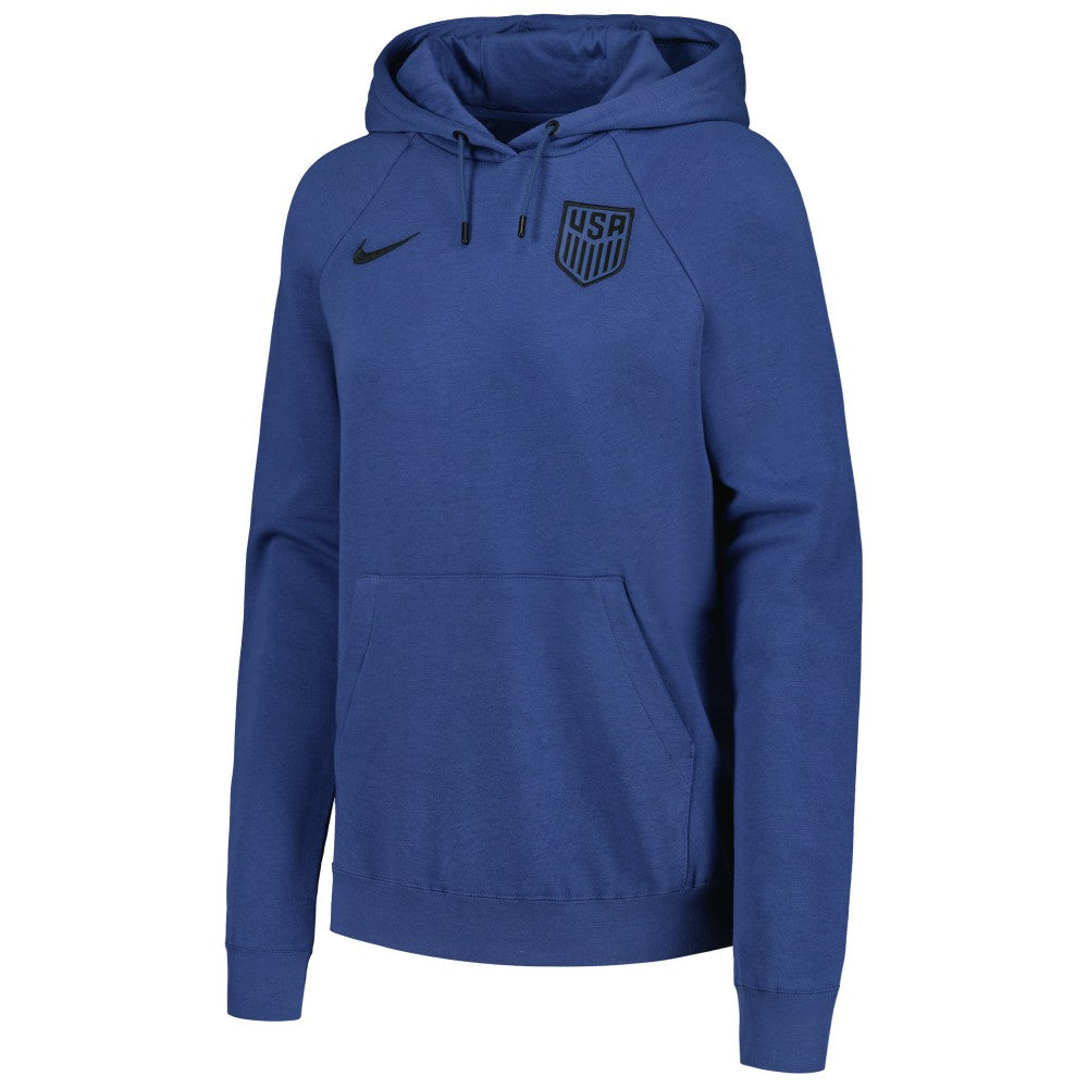 USMNT Women's Essential Raglan Pullover Hoodie - Blue sale