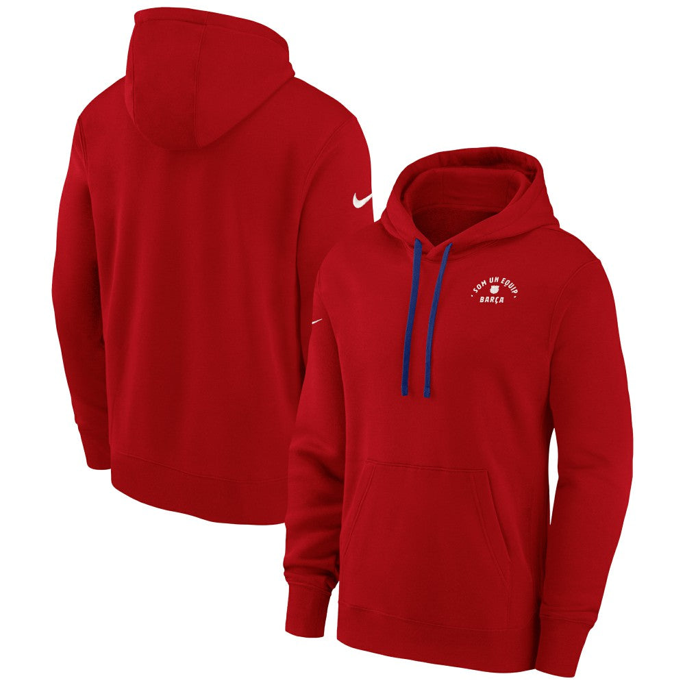 Barcelona Women's Essential Pullover Hoodie - Red cheap