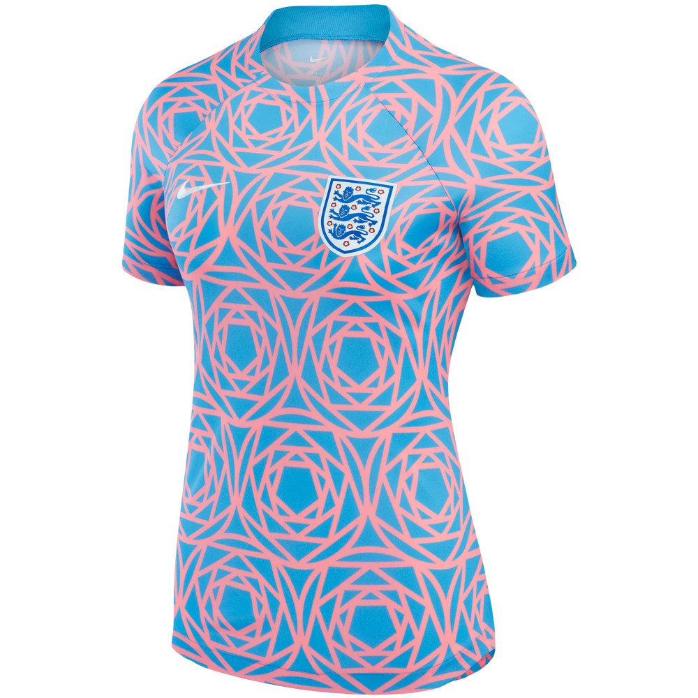 England Women's National Team Women's 2023 Pre-Match Top - Pink shop