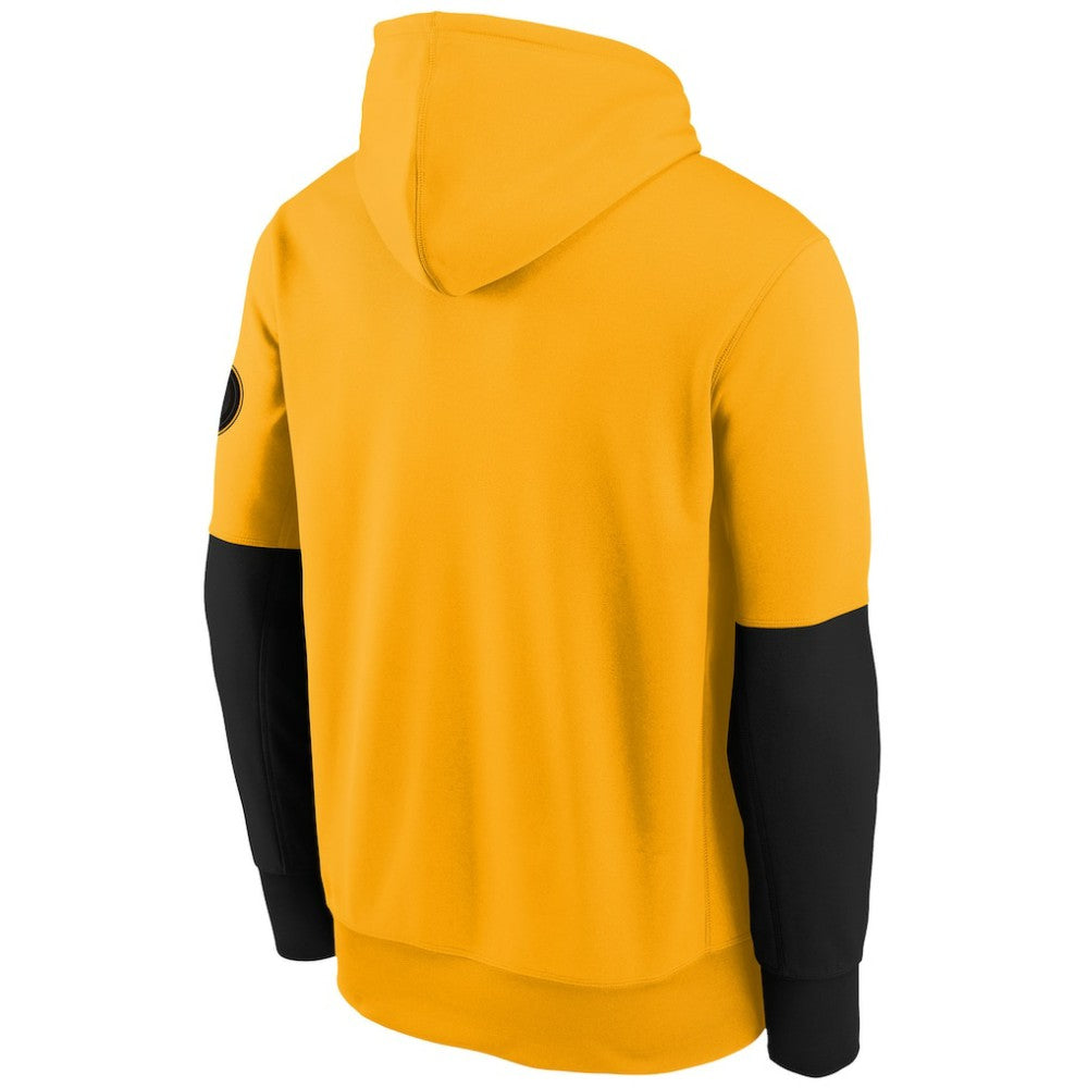 Pittsburgh Pirates Youth City Connect Therma Performance Pullover Hoodie Gold