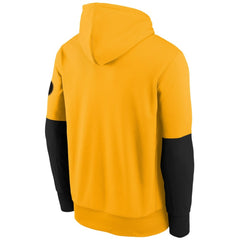 Pittsburgh Pirates Youth City Connect Therma Performance Pullover Hoodie Gold
