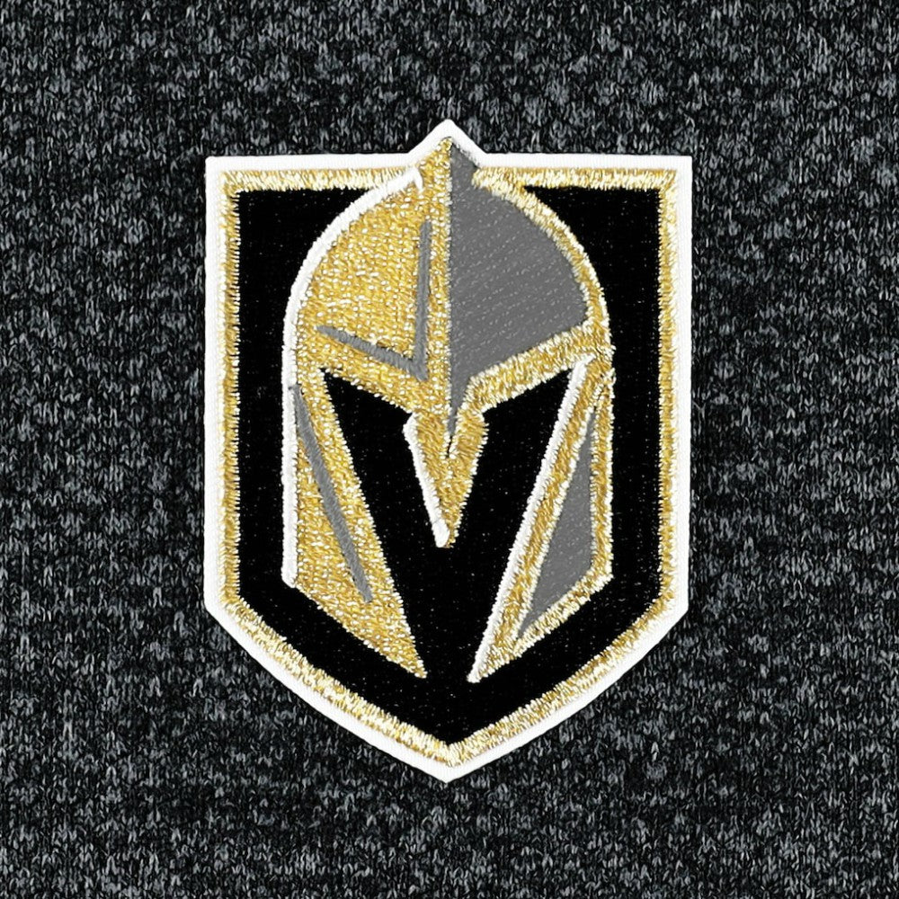 Vegas Golden Knights Antigua Course Quarter-Zip Jacket - Heathered Black Jackets