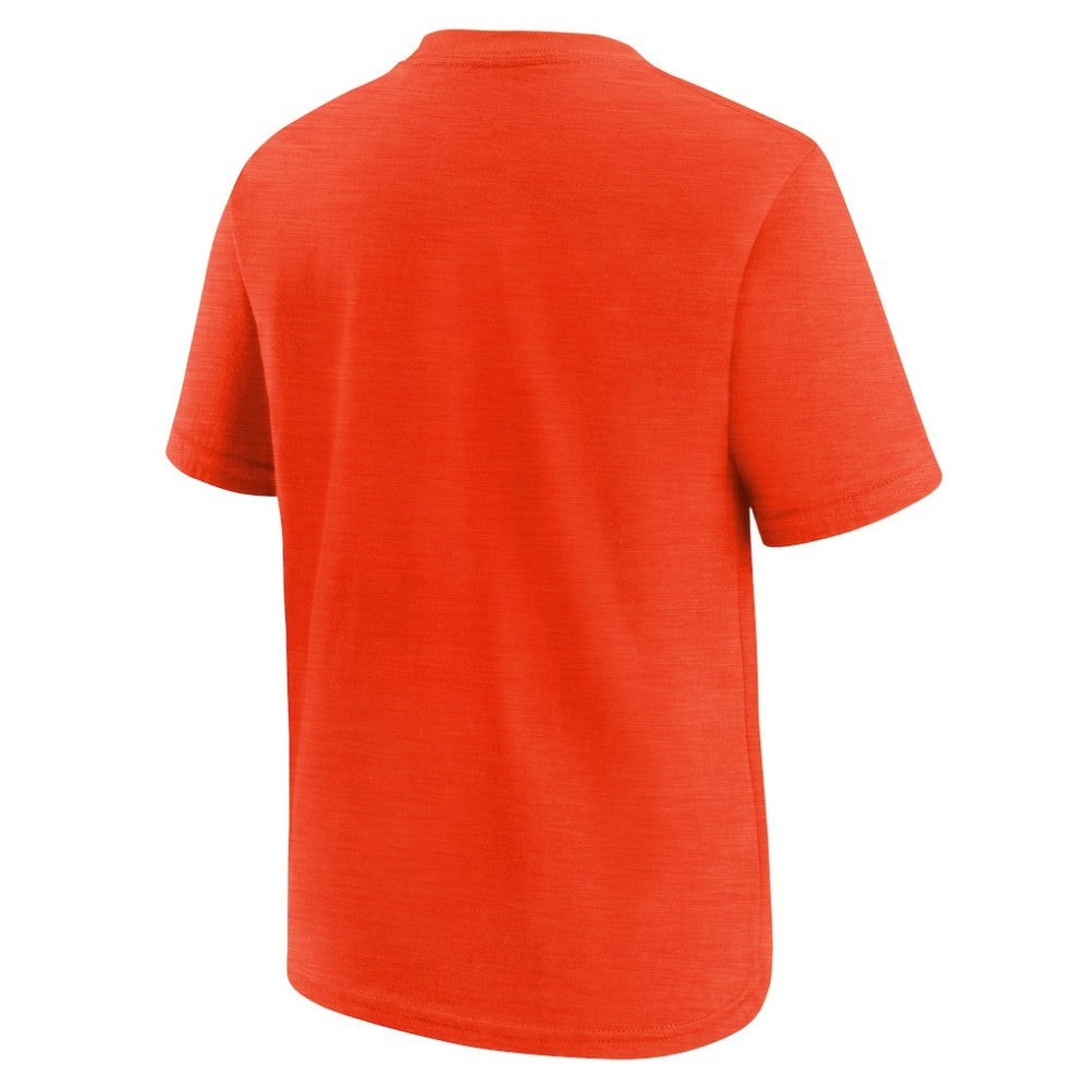 San Francisco Giants Youth Authentic Collection Early Work Tri-Blend T-Shirt Orange