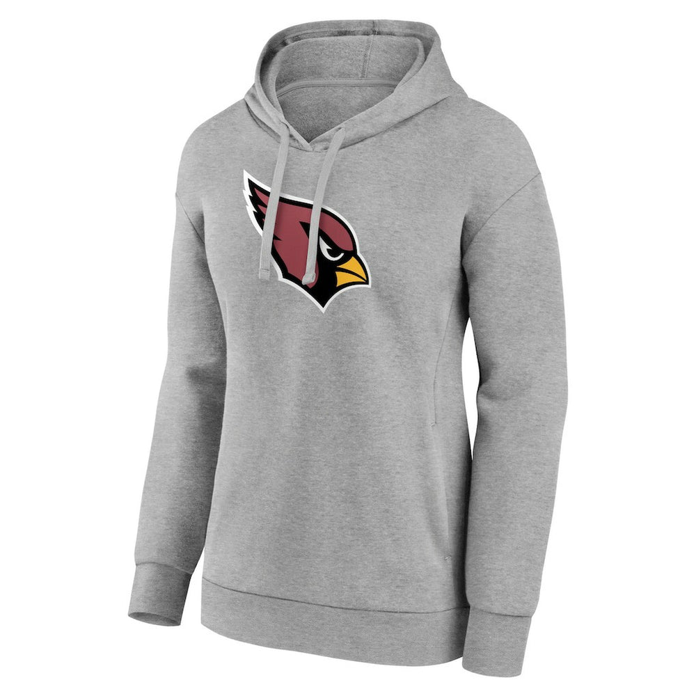 Arizona Cardinals Women's Primary Logo Pullover Hoodie - Gray online