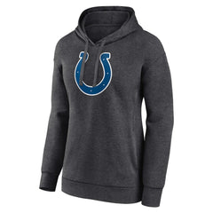 Indianapolis Colts Women's Primary Logo Pullover Hoodie - Charcoal on sale