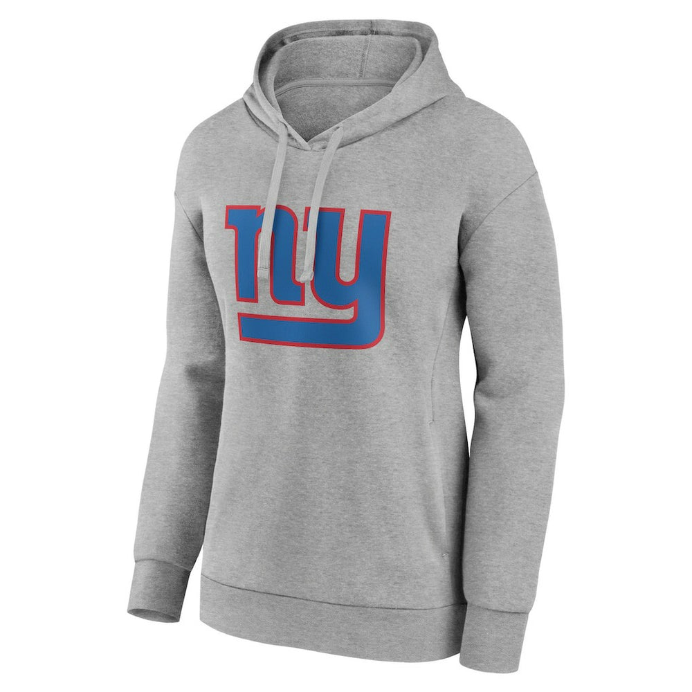 New York Giants Women's Primary Logo Pullover Hoodie - Gray for sale