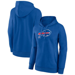 Buffalo Bills Women's Primary Logo Pullover Hoodie - Royal sale