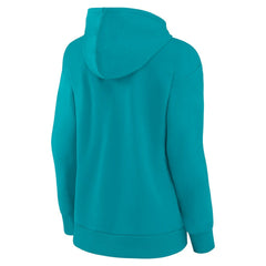 Miami Dolphins Women's Primary Logo Pullover Hoodie - Aqua cheap