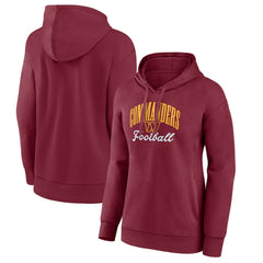 Washington Commanders Women's Victory Script Pullover Hoodie - Burgundy outlet