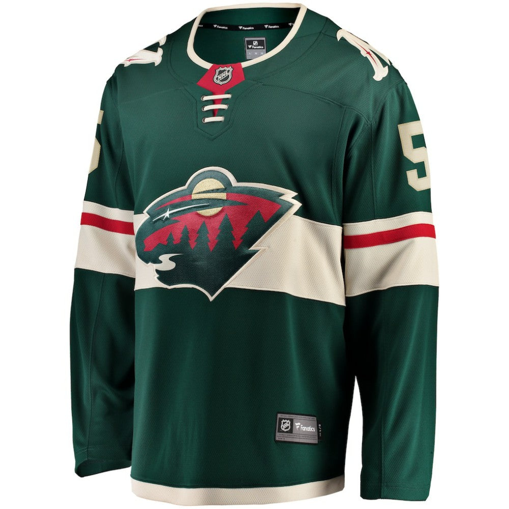Jake Middleton Minnesota Wild Fanatics Home Breakaway Player Jersey - Green Jerseys