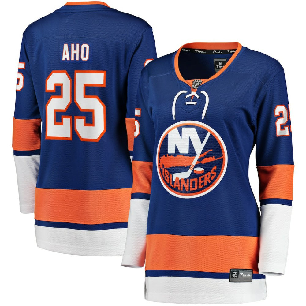 Sebastian Aho New York Islanders Fanatics Women's Home Breakaway Player Jersey - Royal Jerseys