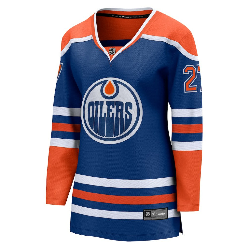 Brett Kulak Edmonton Oilers Fanatics Women's Home Breakaway Player Jersey - Royal Jerseys