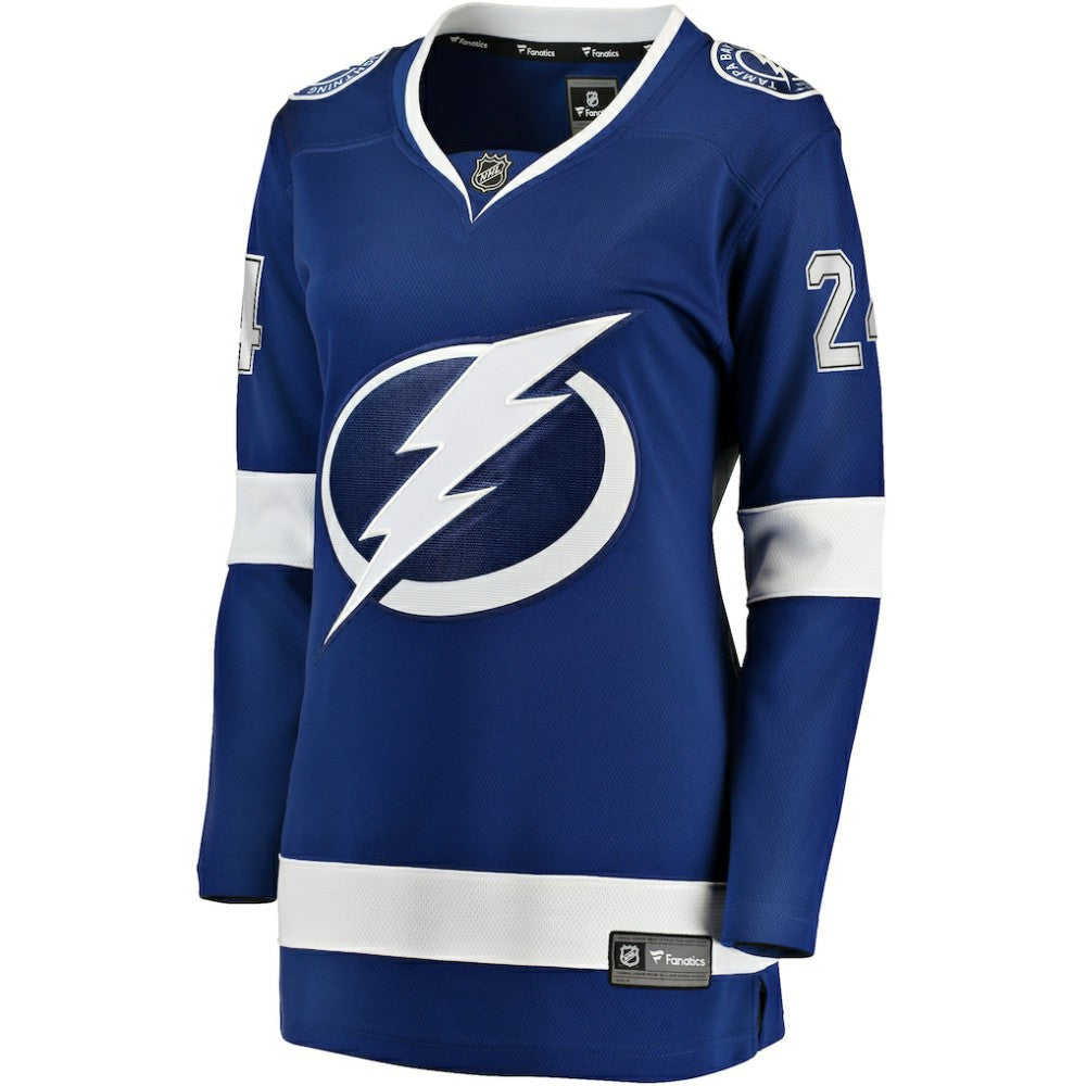 Zach Bogosian Tampa Bay Lightning Fanatics Women's Home Breakaway Player Jersey - Blue Jerseys