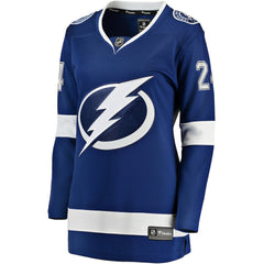 Zach Bogosian Tampa Bay Lightning Fanatics Women's Home Breakaway Player Jersey - Blue Jerseys