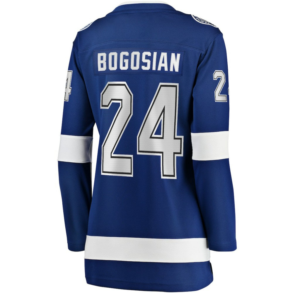 Zach Bogosian Tampa Bay Lightning Fanatics Women's Home Breakaway Player Jersey - Blue Jerseys