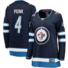 Neal Pionk Winnipeg Jets Fanatics Women's Home Breakaway Player Jersey - Navy Jerseys