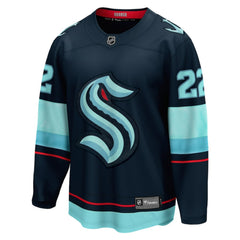 Oliver Bjorkstrand Seattle Kraken Fanatics Home Breakaway Player Jersey - Deep Sea Blue Jerseys