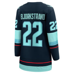 Oliver Bjorkstrand Seattle Kraken Fanatics Women's Home Breakaway Player Jersey - Deep Sea Blue Jerseys