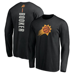 Devin Booker Phoenix Suns Playmaker Name & Number Long Sleeve T-Shirt - Black outlet