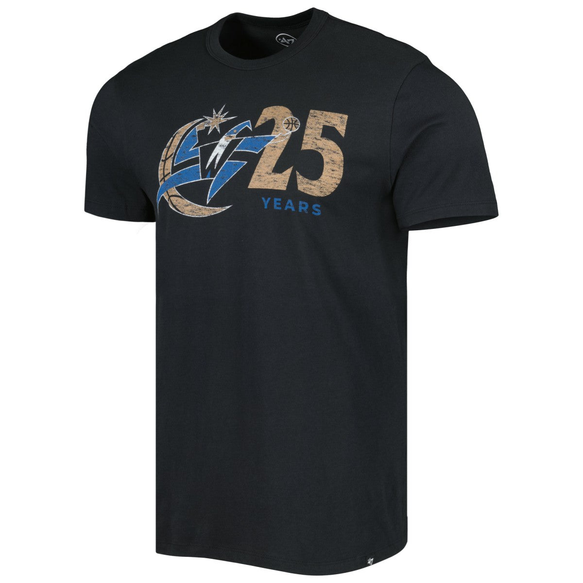 Washington Wizards '47 25th Anniversary T-Shirt - Black for sale
