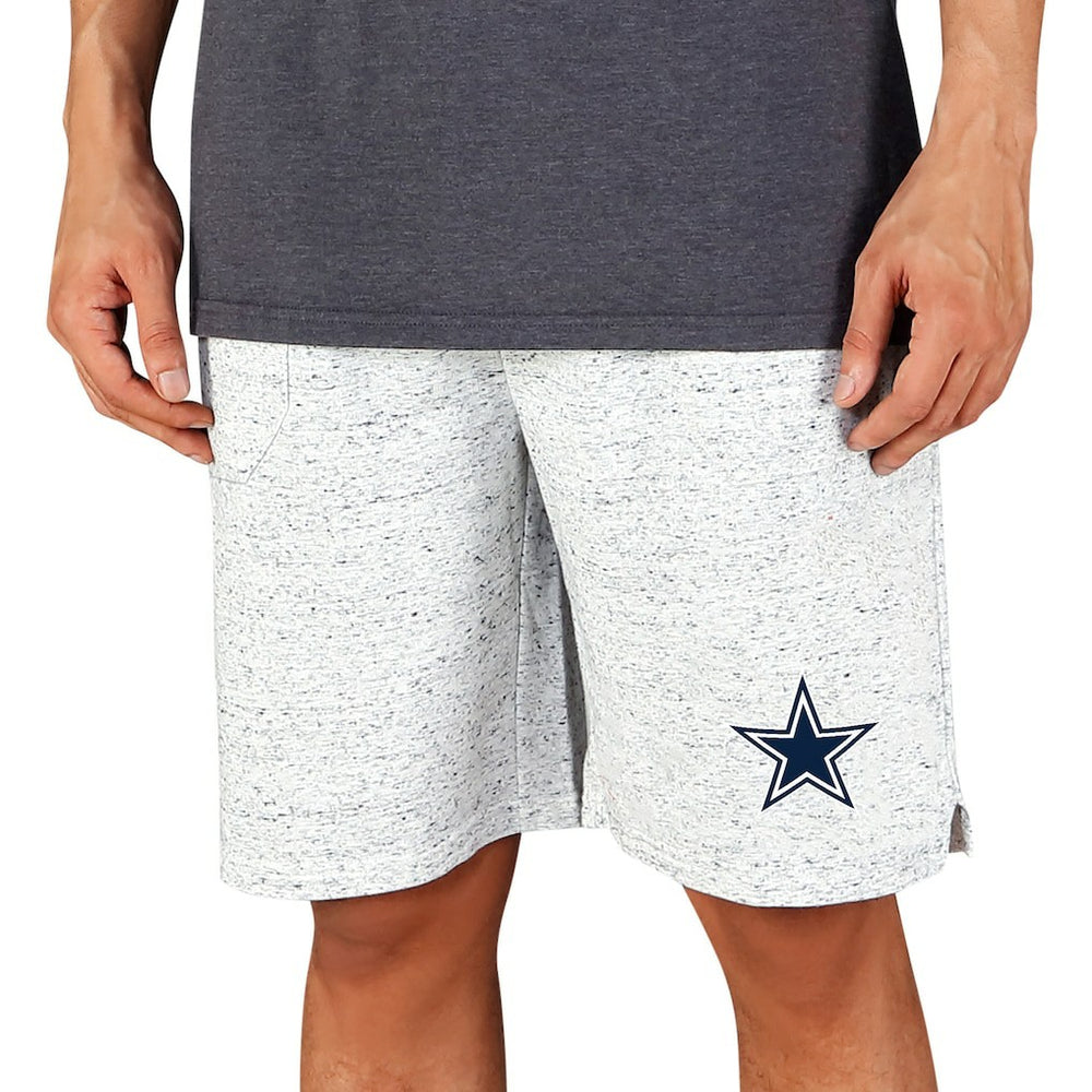 Dallas Cowboys Concepts Sport Throttle Knit Jam Shorts - White/Charcoal sale