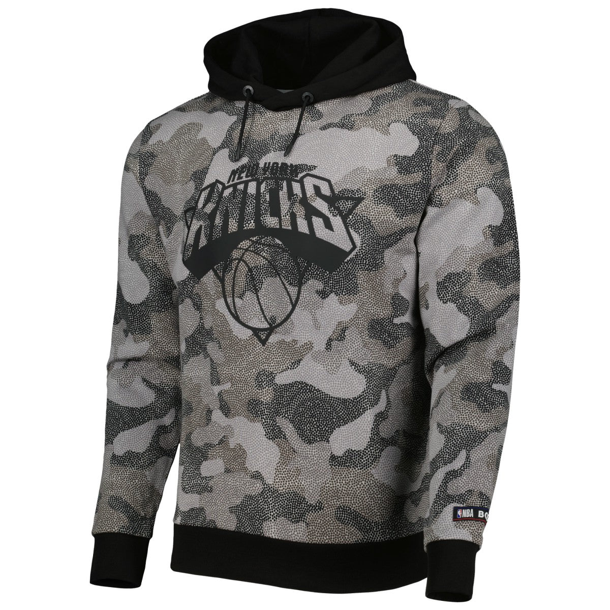 New York Knicks Hugo Boss Camo Pullover Hoodie - Black cheap
