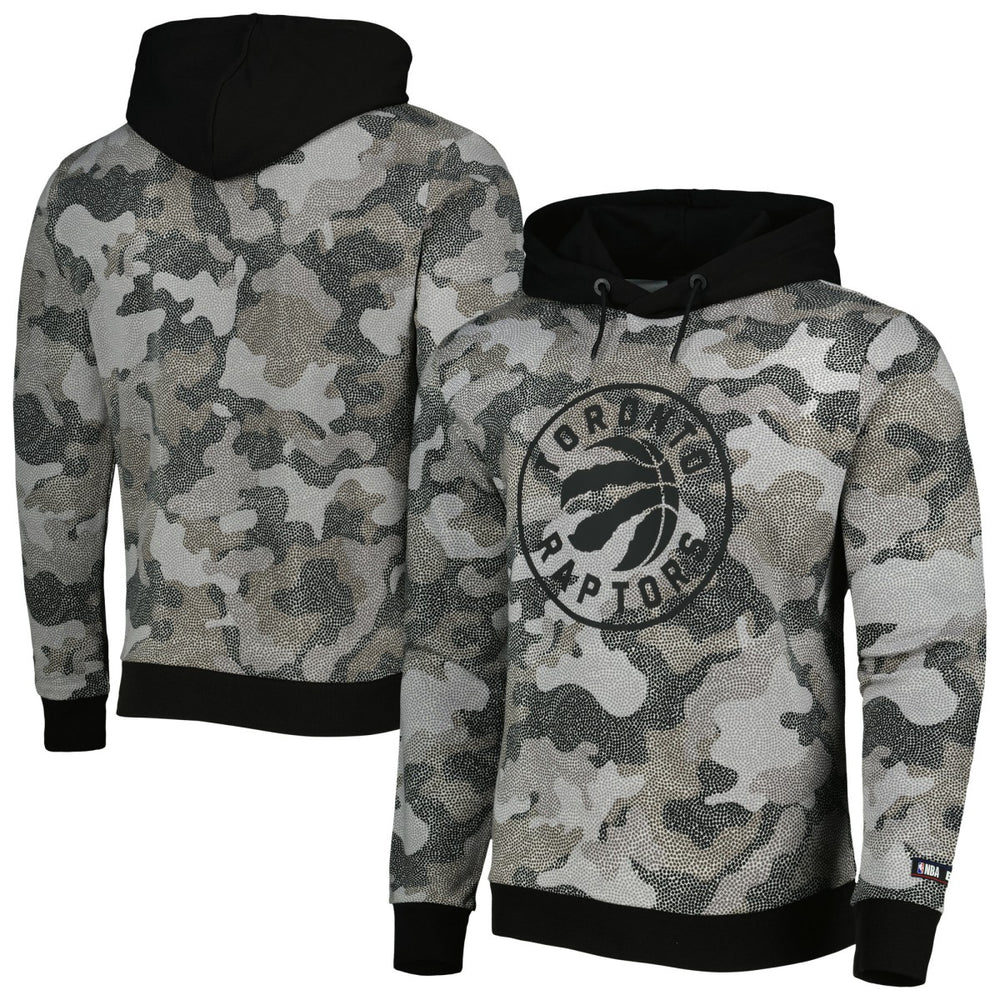 Toronto Raptors Hugo Boss Camo Pullover Hoodie - Black online