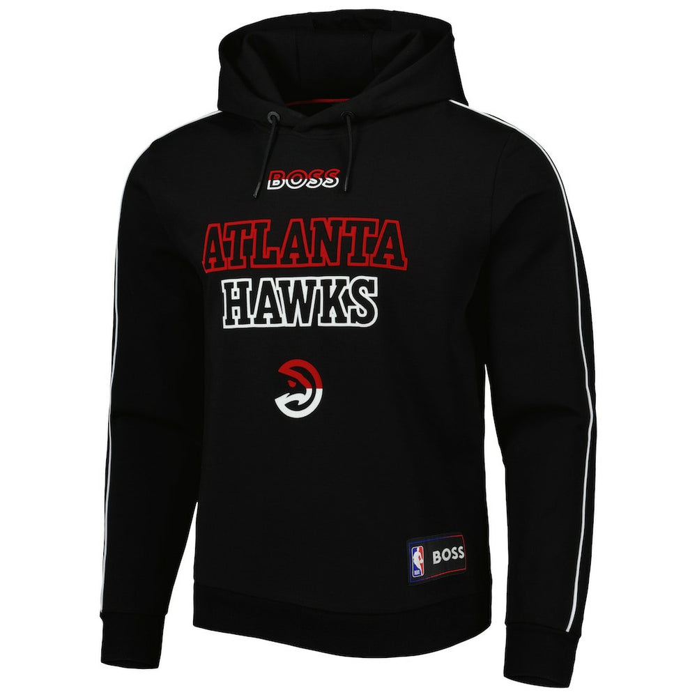 Atlanta Hawks NBA x Hugo Boss Team Bounce Tri-Blend Pullover Hoodie - Black shop