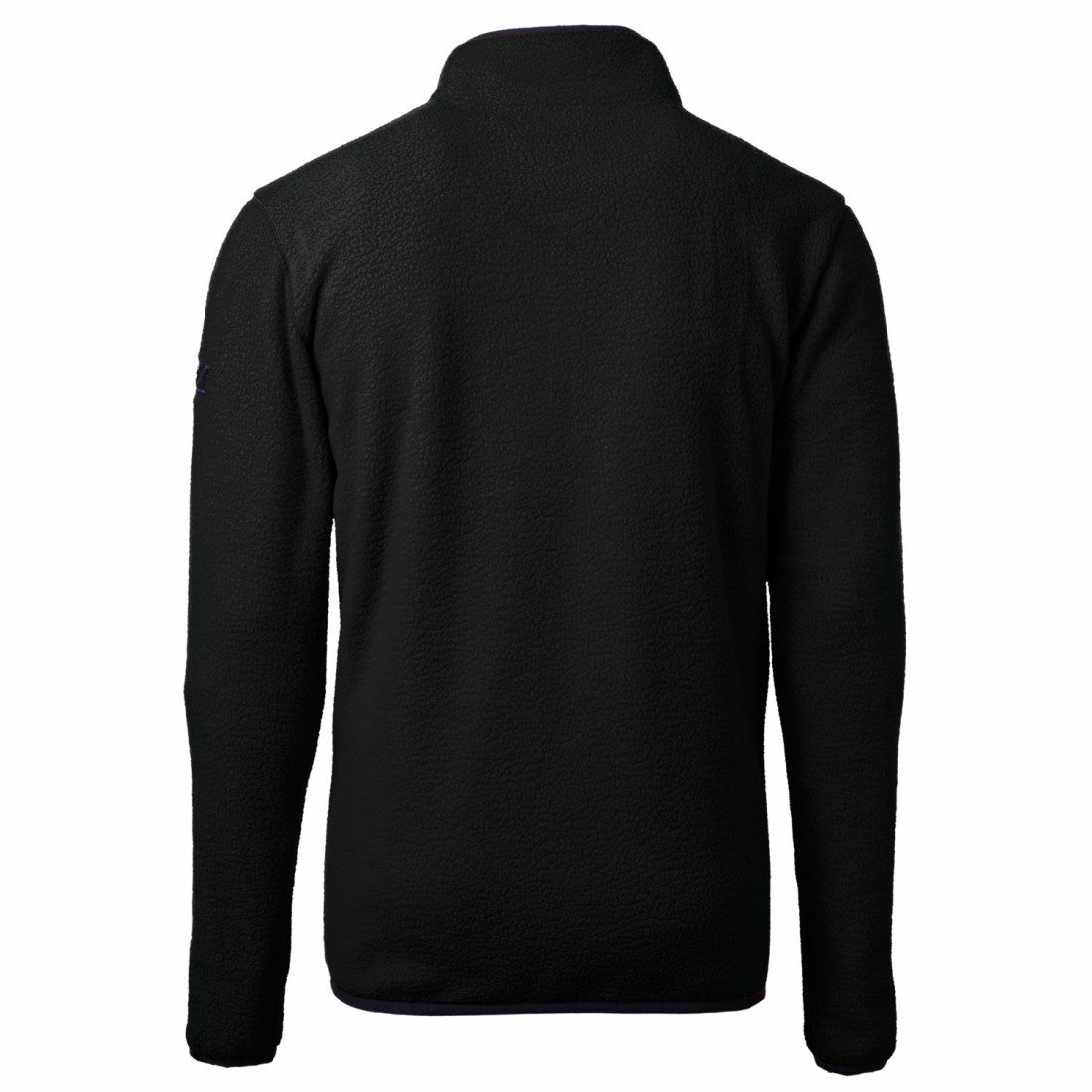 Detroit Lions Cutter & Buck Cascade Eco Sherpa Fleece Big & Tall Quarter-Zip Throwback Jacket - Black cheap