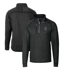 Indianapolis Colts Cutter & Buck Mainsail Sweater-Knit Big & Tall Half-Zip Pullover Jacket - Heather Charcoal on sale