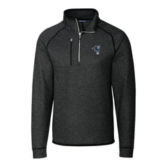 Indianapolis Colts Cutter & Buck Mainsail Sweater-Knit Big & Tall Half-Zip Pullover Jacket - Heather Charcoal on sale