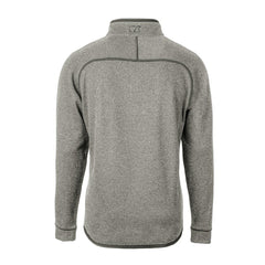 Miami Dolphins Cutter & Buck Mainsail Sweater-Knit Big & Tall Half-Zip Pullover Jacket - Heather Gray for sale