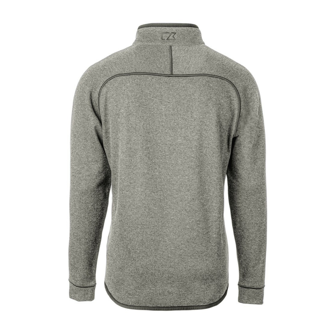 Detroit Lions Cutter & Buck Mainsail Sweater-Knit Big & Tall Half-Zip Pullover Jacket - Heather Gray cheap