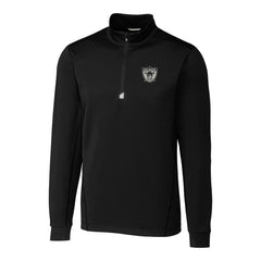 Las Vegas Raiders Cutter & Buck Throwback Logo Traverse Stretch Quarter-Zip Big & Tall Pullover Top - Black cheap