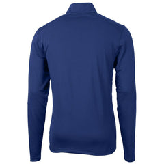 Indianapolis Colts Cutter & Buck Throwback Logo Virtue Eco Pique Recycled Quarter-Zip Big & Tall Pullover Top - Royal outlet