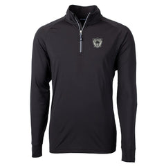 Las Vegas Raiders Cutter & Buck Adapt Eco Knit Stretch Recycled Quarter-Zip Throwback Pullover Top - Black sale