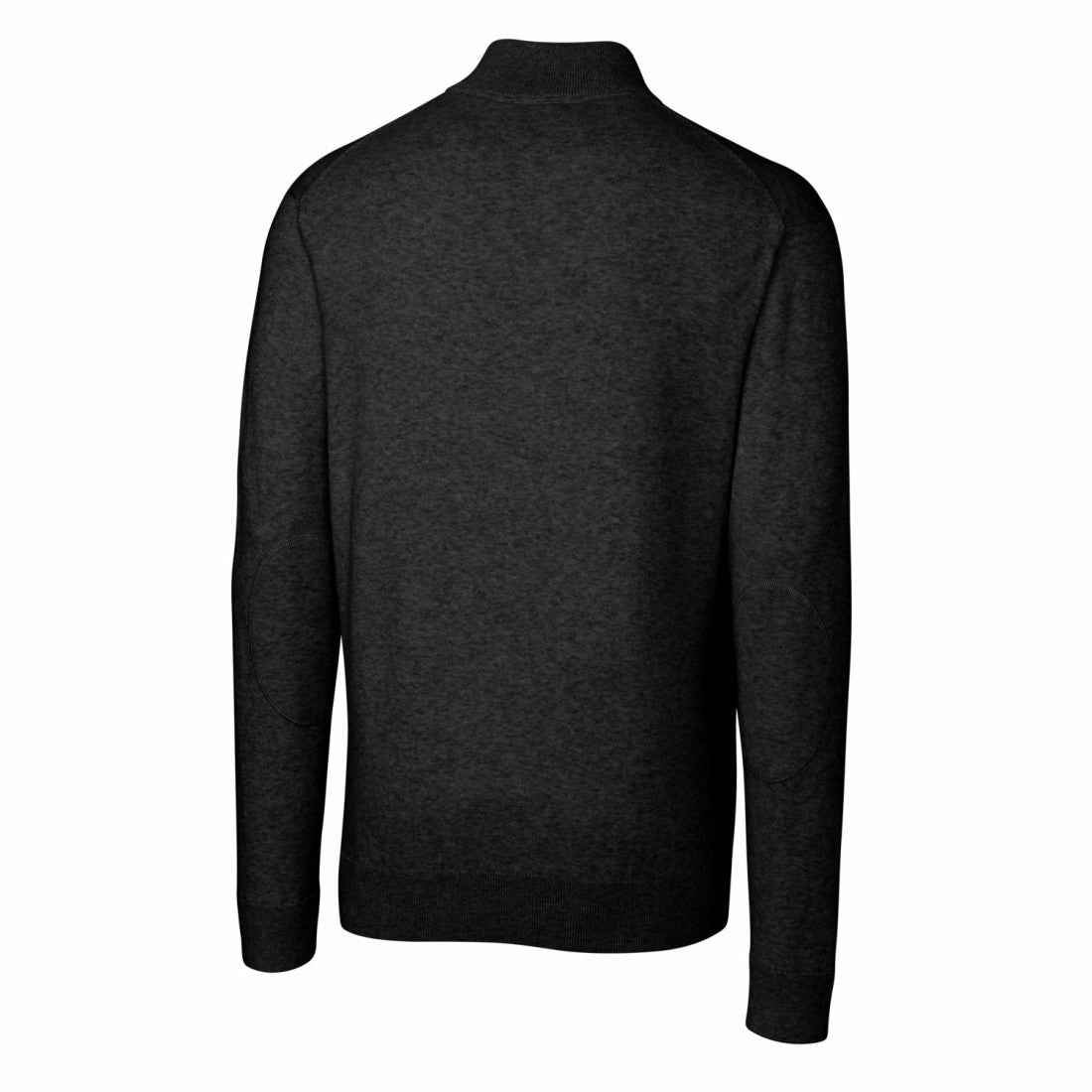 Detroit Lions Cutter & Buck Throwback Logo Lakemont Tri-Blend Quarter-Zip Pullover Sweater - Black cheap