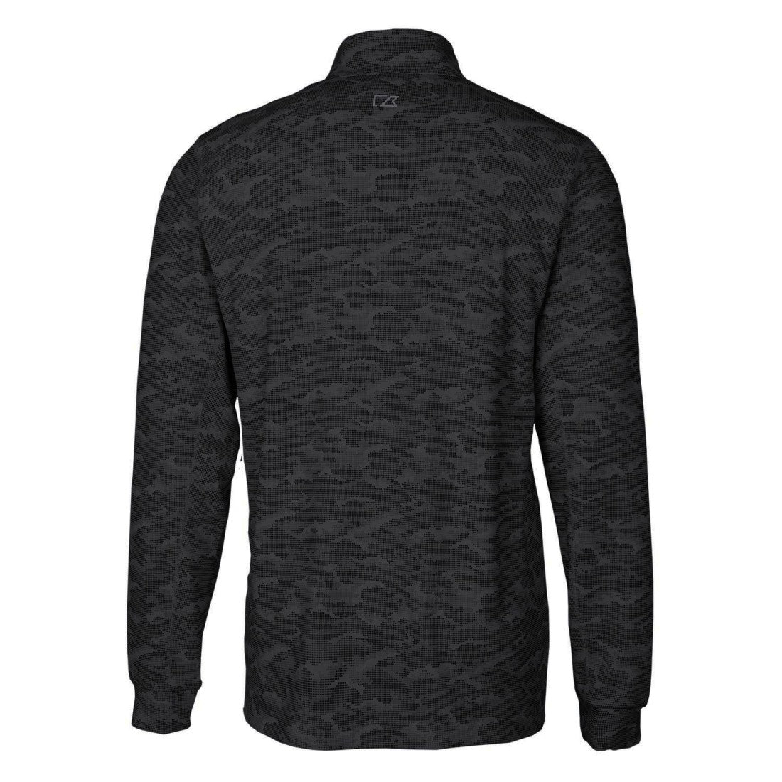 Detroit Lions Cutter & Buck Throwback Logo Traverse Camo Print Stretch Quarter-Zip Pullover Top - Black on sale