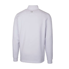 New England Patriots Cutter & Buck Throwback Logo Traverse Stretch Quarter-Zip Pullover Top - White outlet