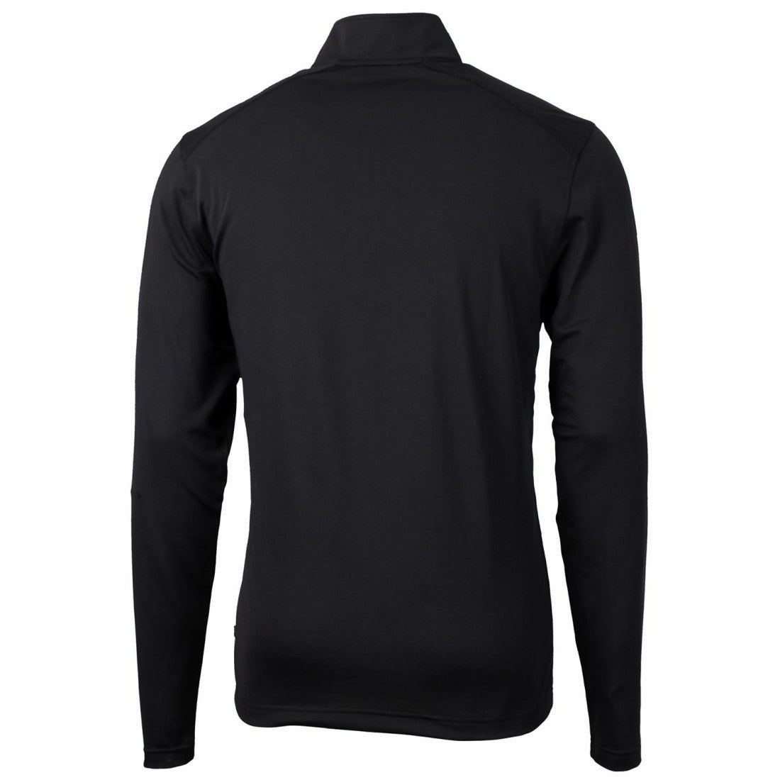 Tampa Bay Buccaneers Cutter & Buck Throwback Logo Virtue Eco Pique Recycled Quarter-Zip Pullover Top - Black discount