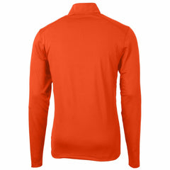 Tampa Bay Buccaneers Cutter & Buck Throwback Logo Virtue Eco Pique Recycled Quarter-Zip Pullover Top - Orange online