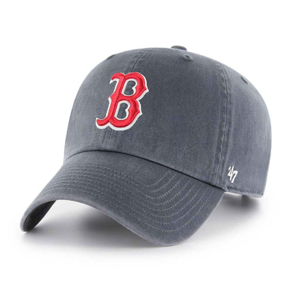 Boston Red Sox Primary Team Logo Clean Up Adjustable Hat Blue