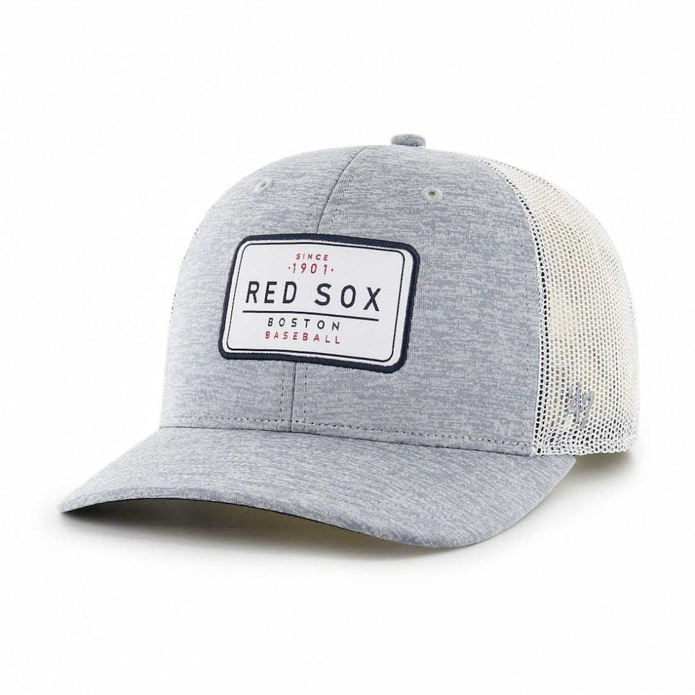 Boston Red Sox Harrington Snapback Trucker Hat Gray