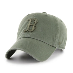 Boston Red Sox Women's Primary Team Logo Clean Up Adjustable Hat Green